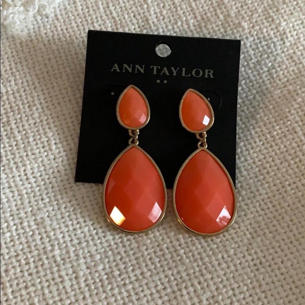 Coral earrings